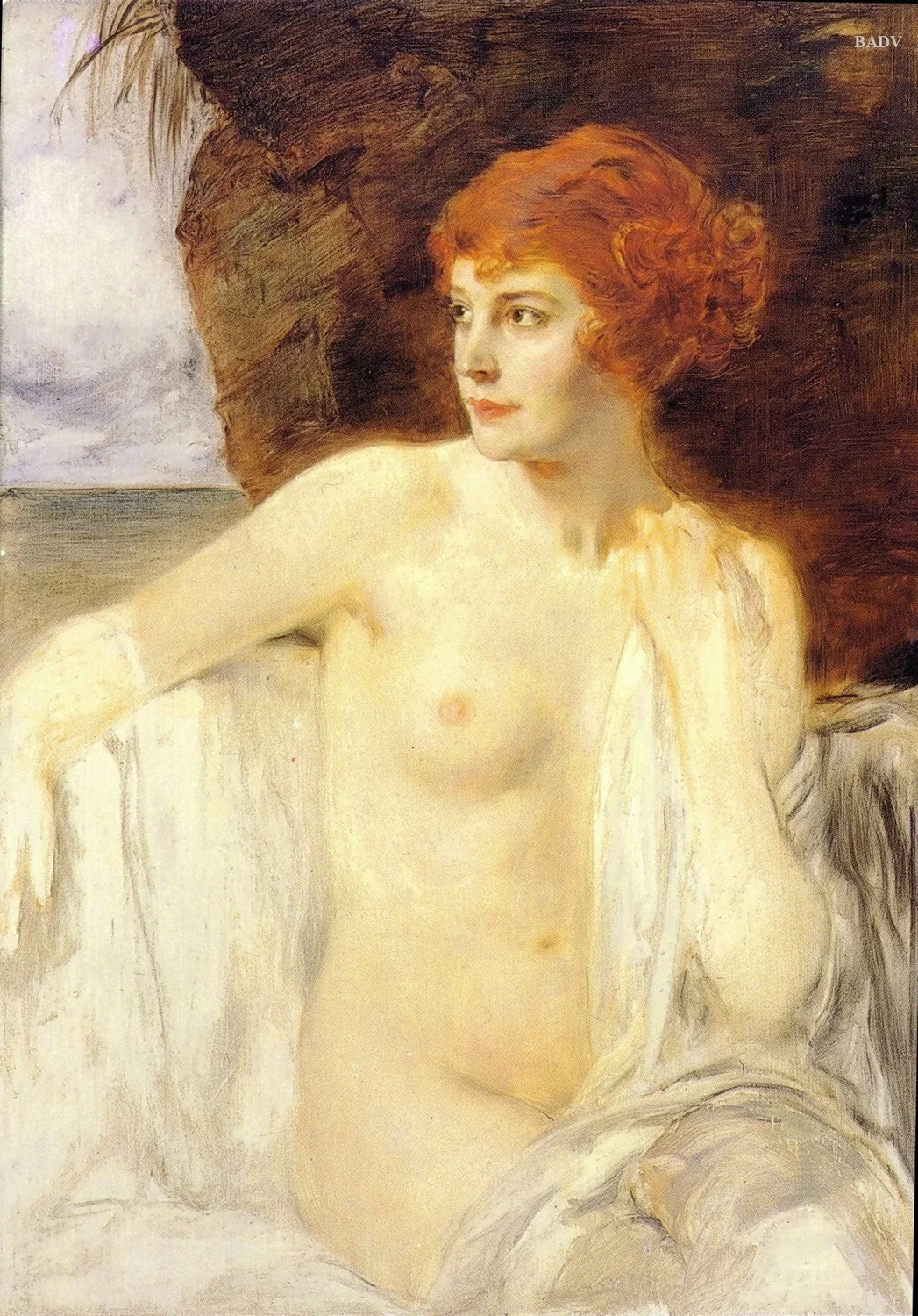 Donna seminuda con capelli rossi - Führermuseum, Linz